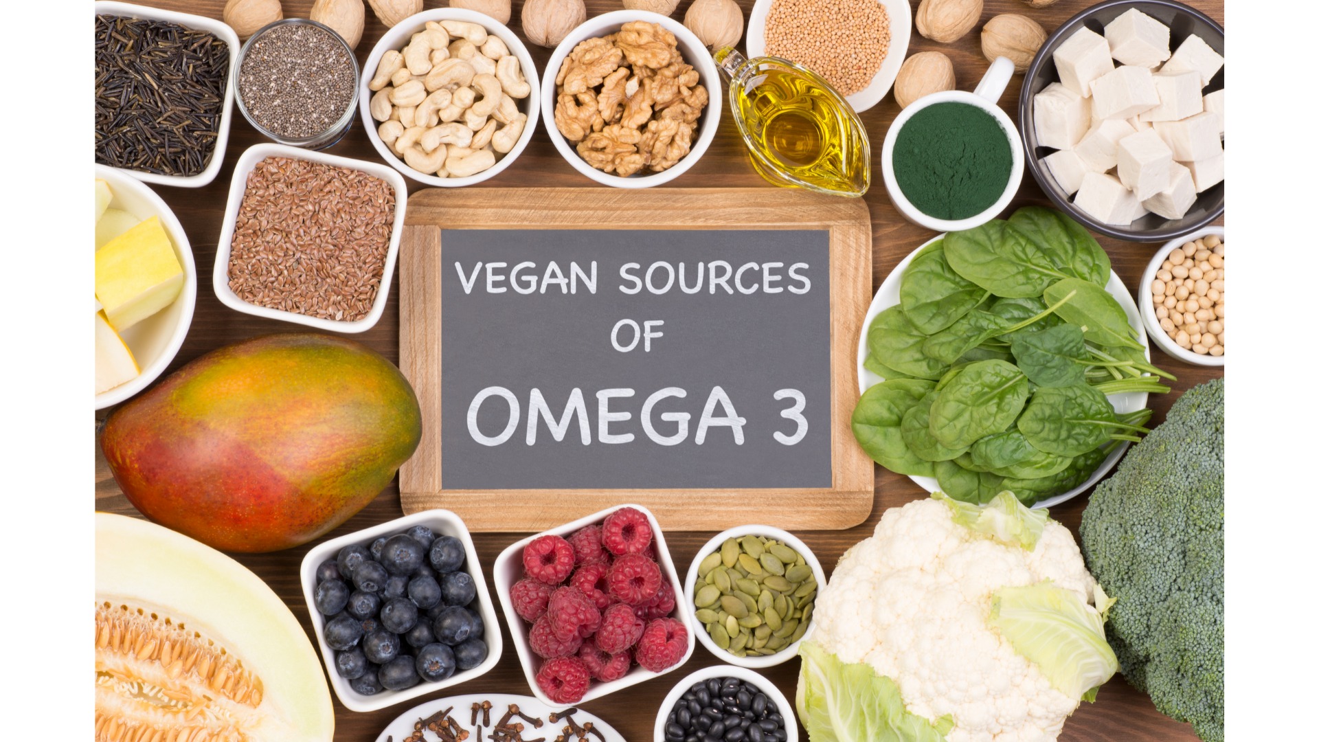 Vegan sources of Omega 3