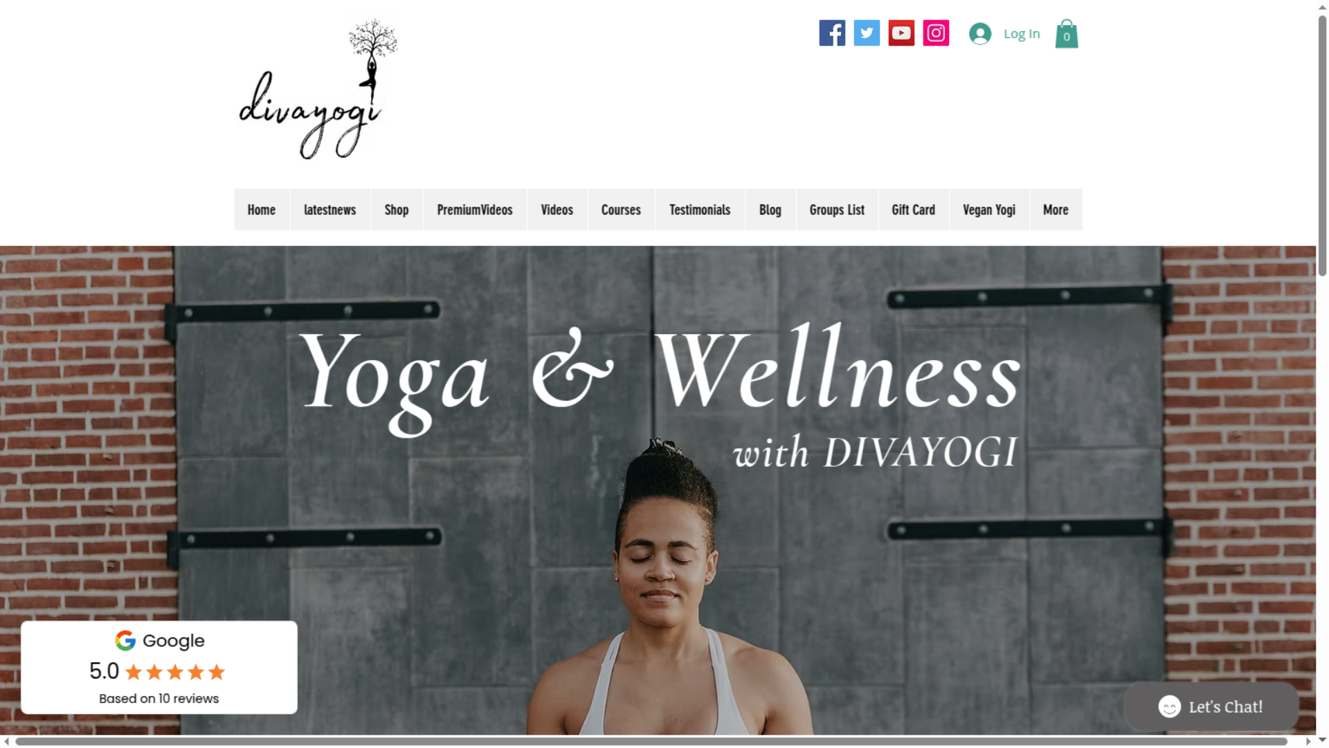 Woman practicing meditation during a yoga wellness session, featured on the Divayogi website promoting yoga, mindfulness, and holistic wellness programs 